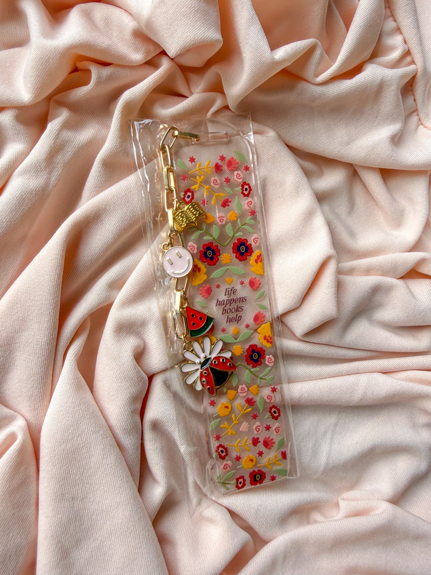 “Iife happens, books help” Bookmark (1)