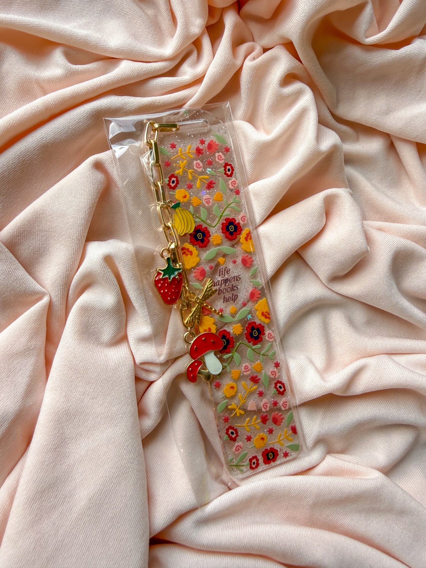 “Iife happens, books help” Bookmark (4)