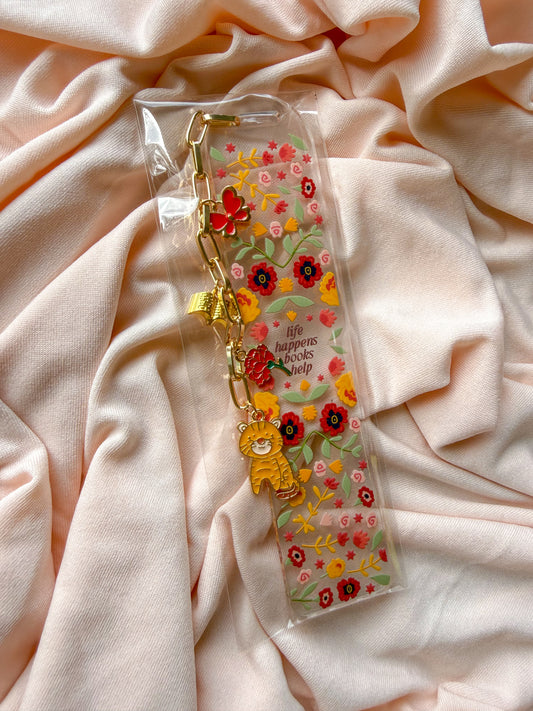 “Iife happens, books help” Bookmark (2)
