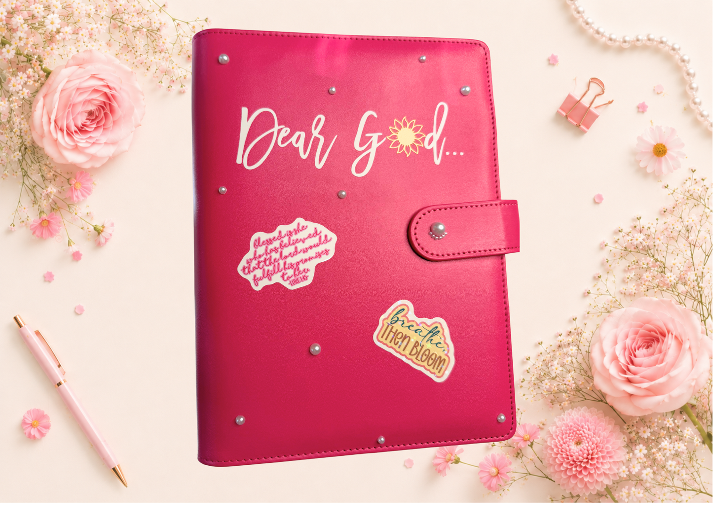 Breathe, Then Bloom: Prayer Journal