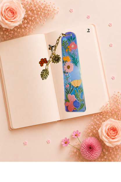 Personalized Blooming Bookmarks