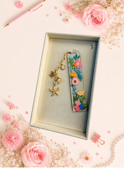 Personalized Blooming Bookmarks