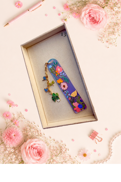 Personalized Blooming Bookmarks