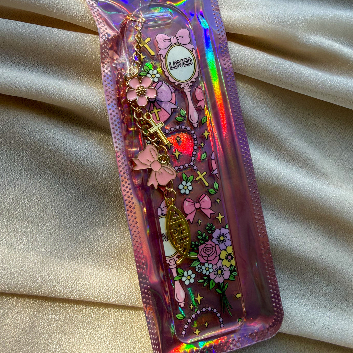 Faith x Loved Bookmark (2) ~ Clear