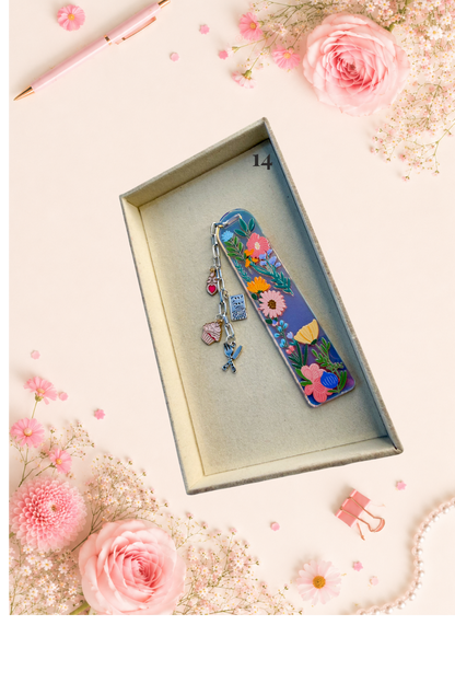 Personalized Blooming Bookmarks