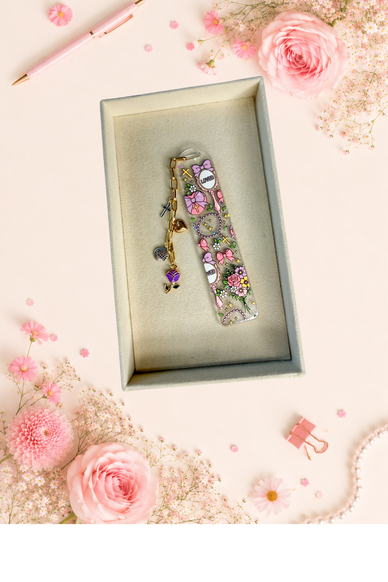 “Loved” Bookmark
