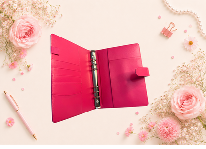 Pink In Full Bloom Binder (pages included)