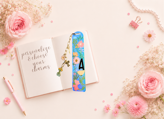 Personalized Blooming Bookmarks