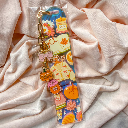 Orange Fall Bookmark (1)