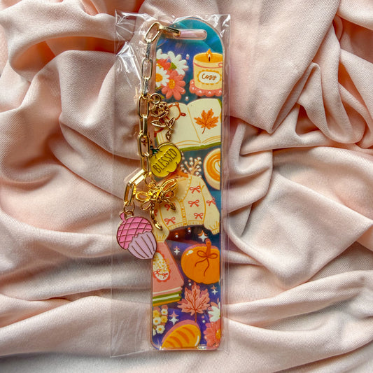 Orange Fall Bookmark (4)