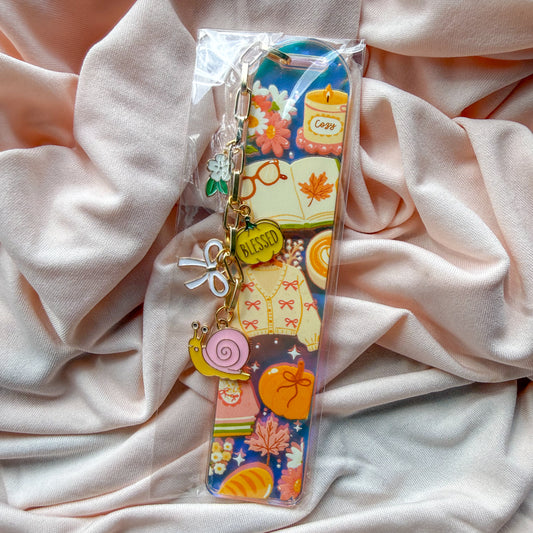Orange Fall Bookmark (3)
