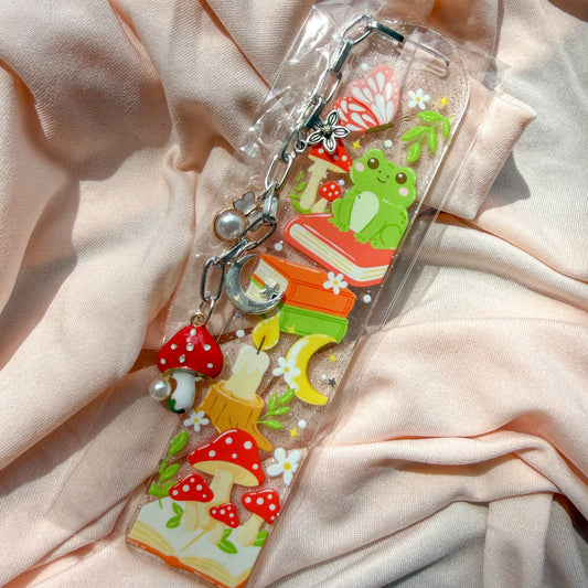 Mushroom/Frog Bookmark (4)