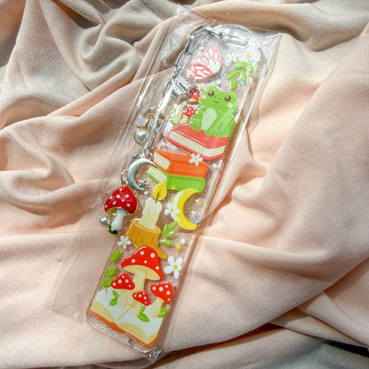 Mushroom/Frog Bookmark (2)