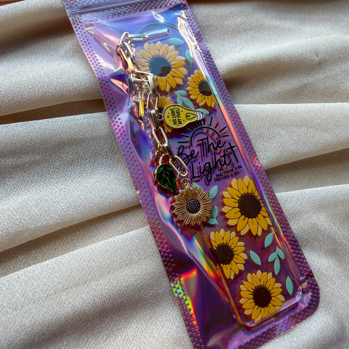 Be The Light Bookmark (3) ~ Clear