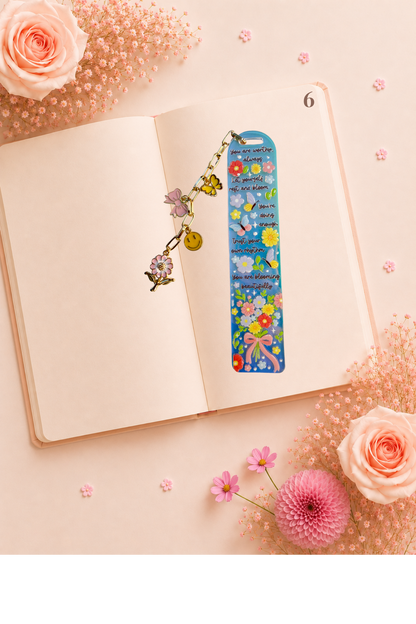 Blooming Reminders Bookmark