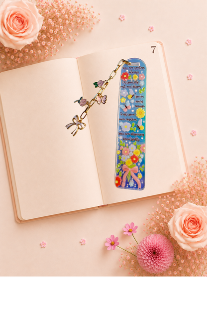 Blooming Reminders Bookmark