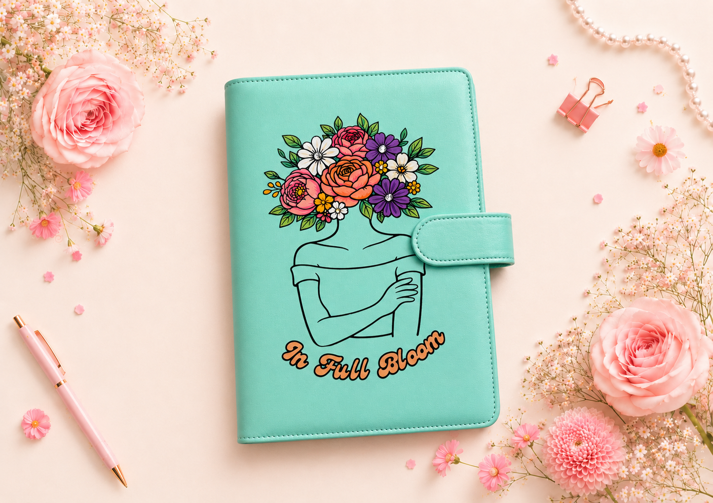 In Full Bloom Binder (pages included)