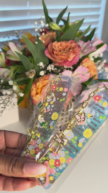 Blooming Reminders Bookmark