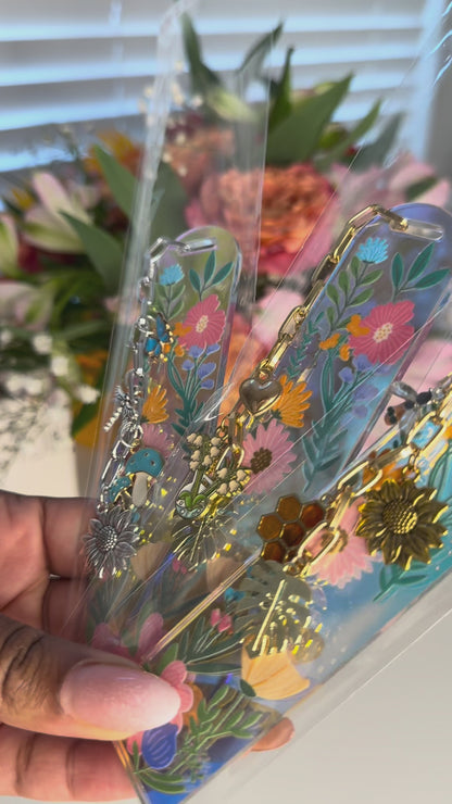 Personalized Blooming Bookmarks