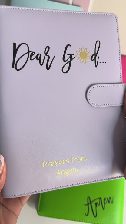 Personalized Prayer Journal
